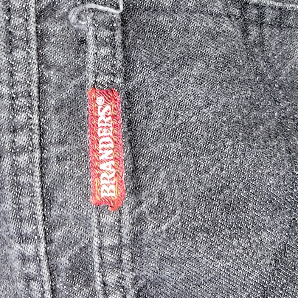 Vintage Dickies Branders Black Denim Jeans  36X30 🔥 Nice Fade - Picture 5 of 15